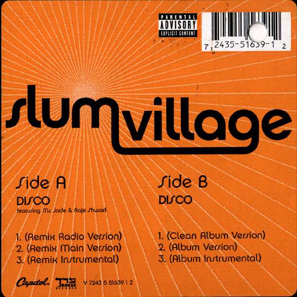 Slum Village Disco ArtistInfo