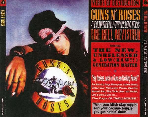 Guns N' Roses – Bad Obsession (1991, CD) - Discogs