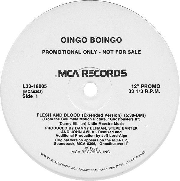 Oingo Boingo - Flesh And Blood.